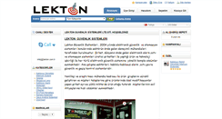 Desktop Screenshot of guvenlikmarket.lekton.com.tr